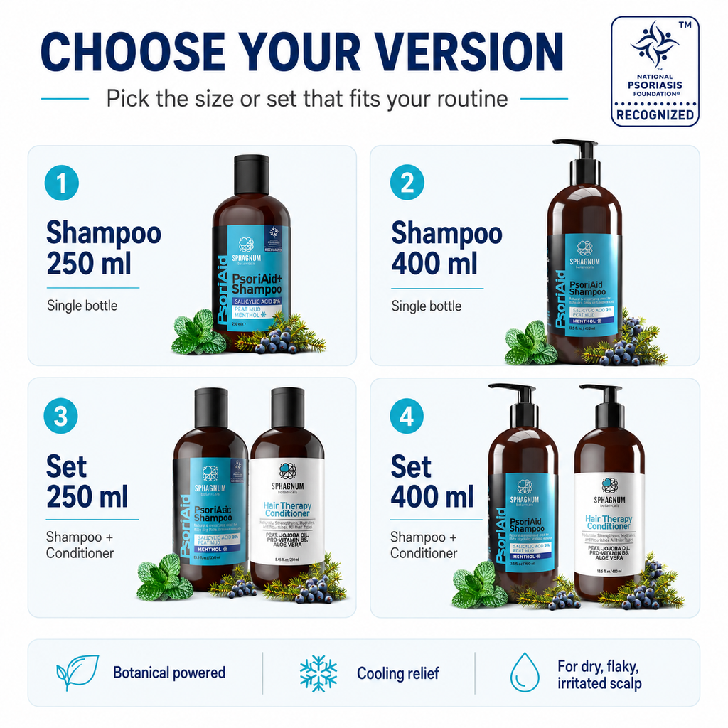 PsoriAid+ Shampoo - Choose your version