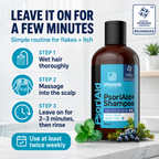 PsoriAid+ Shampoo - Leave it on for a few minutes
