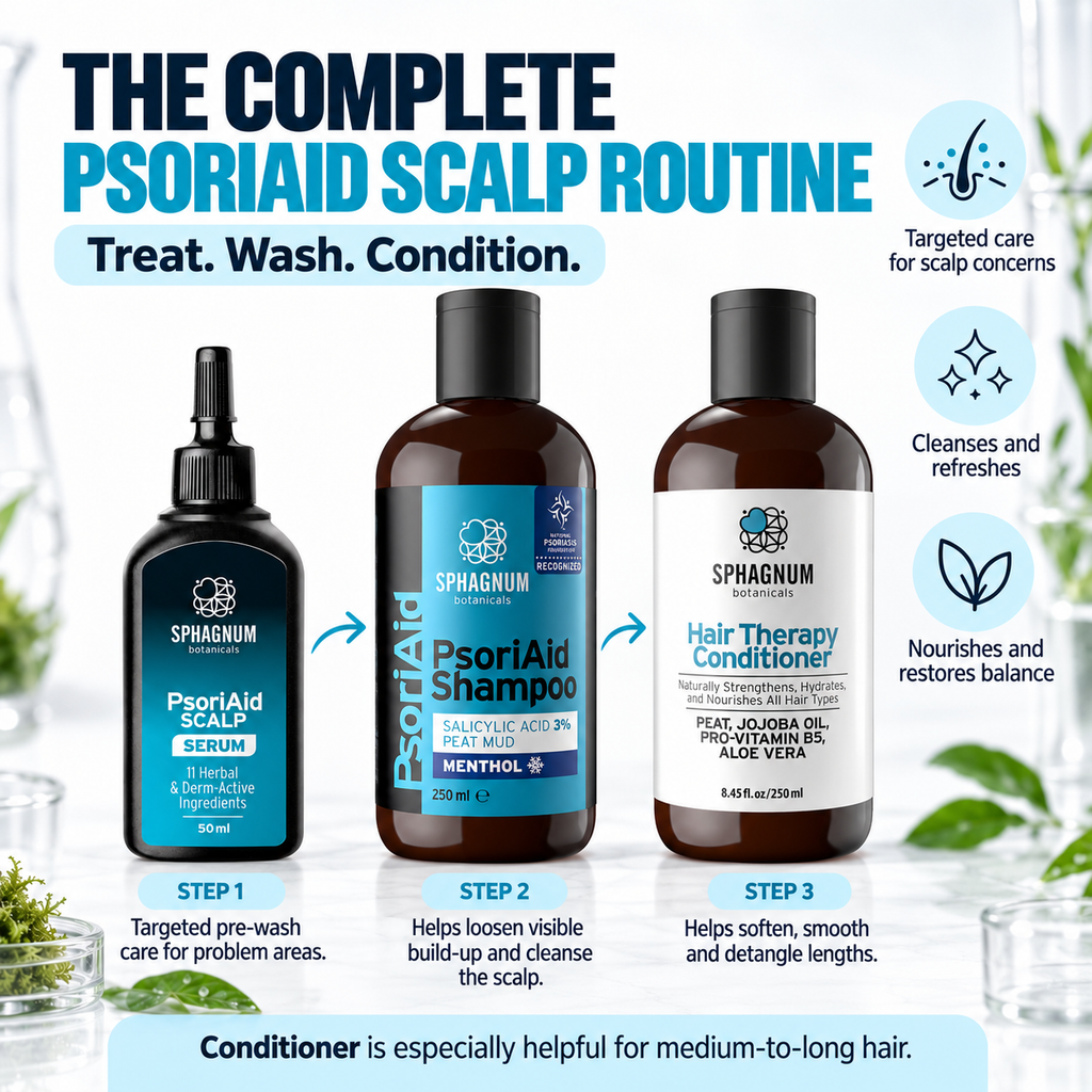 PsoriAid Scalp Serum - The complete PsoriAid scalp routine