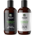 Natural Hair Growth Shampoo with Nordic Peat Mud & Tea Tree Oil – Daily Use, SLS/SLES Free