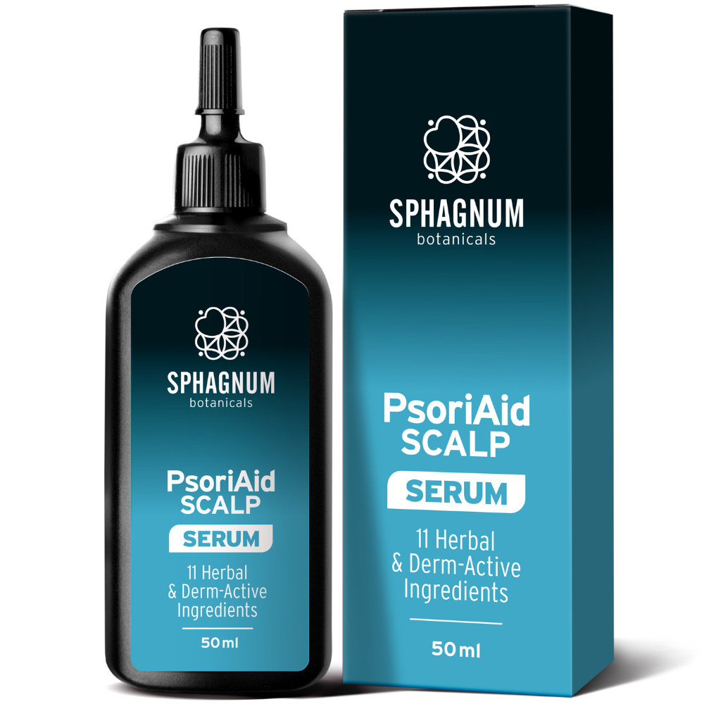 PsoriAid Pre-Shampoo Intensive Scalp Serum – Salicylic & Botanical Care for Heavy Scaling & Itching, Sulfate Free, 50 ml