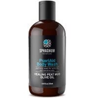 Psoriasis Body Wash – Natural Peat & Olive Oil Shower Cream by Sphagnum Botanicals 250ml/8.45 fl. oz.