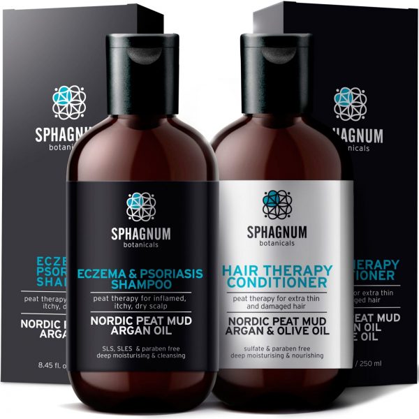 Eczema & Psoriasis Shampoo & Conditioner Sphagnum Botanicals