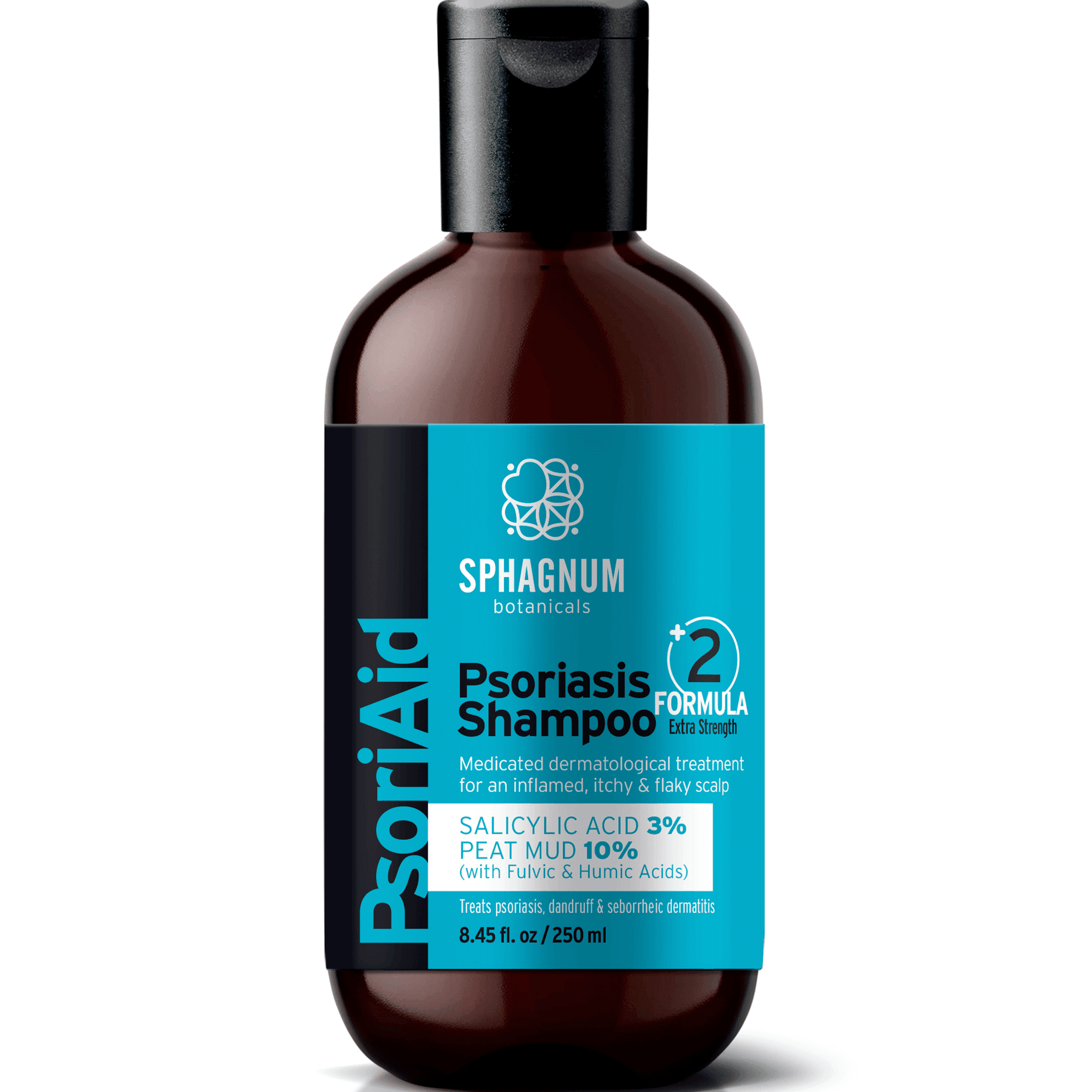 Medicated Psoriasis Shampoo with Salicylic Acid 3 and Peat Mud 10