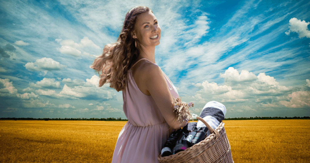 Vegan and cruelty-free Sphagnum Botanicals shampoo with bunny logo facing a real bunny in a green field background, symbolizing ethical scalp care.